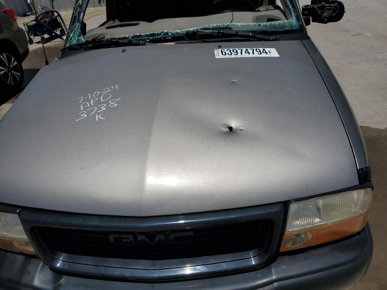 2000 GMC Jimmy VIN: 1GKCS13W9Y2253738 Lot: 63974794