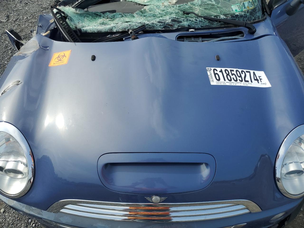 2005 Mini Cooper S VIN: WMWRH33565TF84760 Lot: 61859274