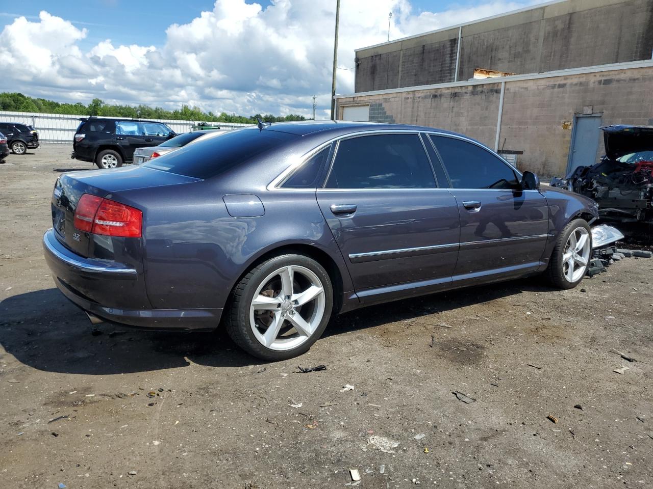 2010 Audi A8 Quattro VIN: WAURVAFAXAN009675 Lot: 63694374