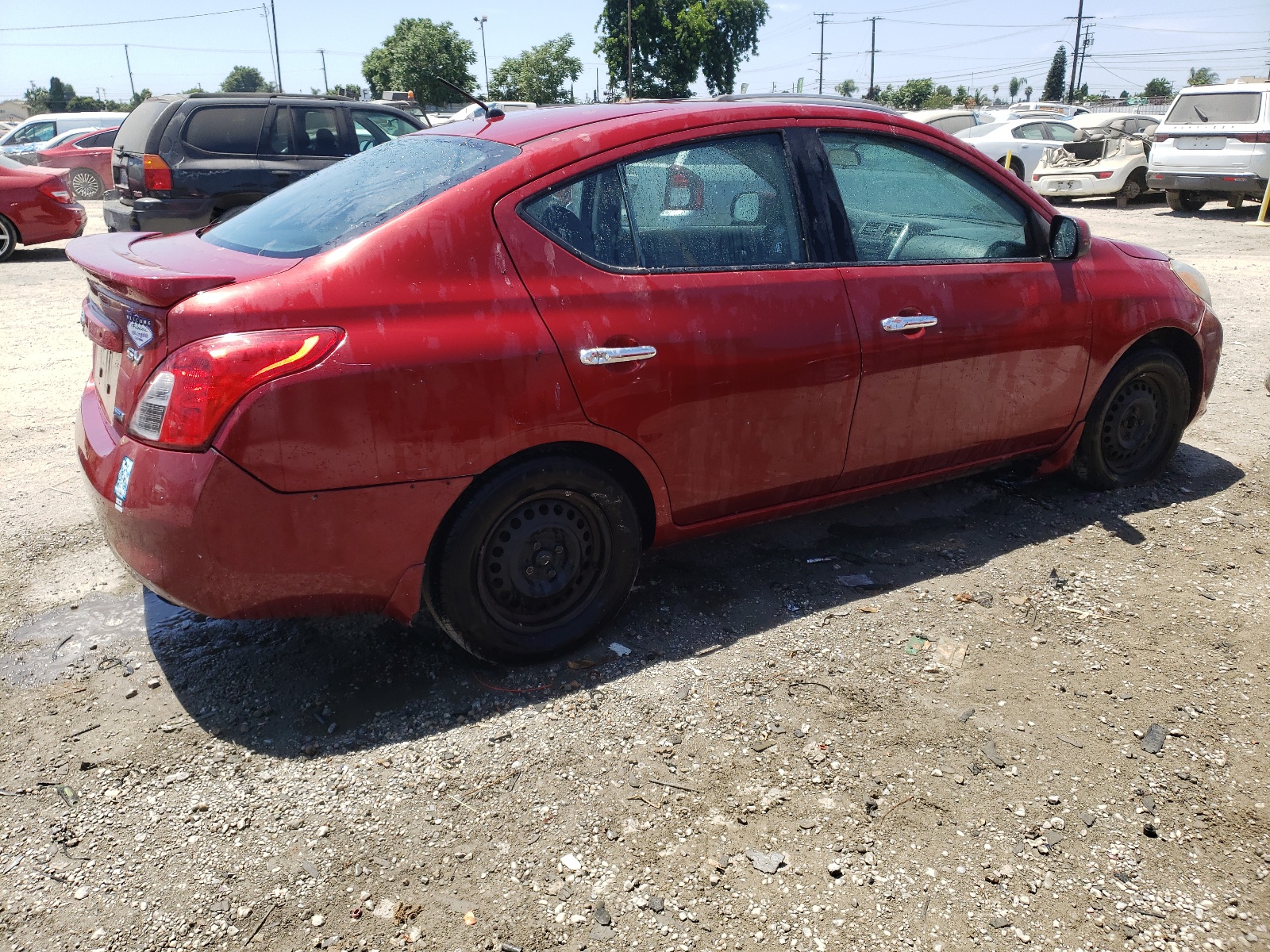 2014 Nissan Versa S vin: 3N1CN7AP3EK444625