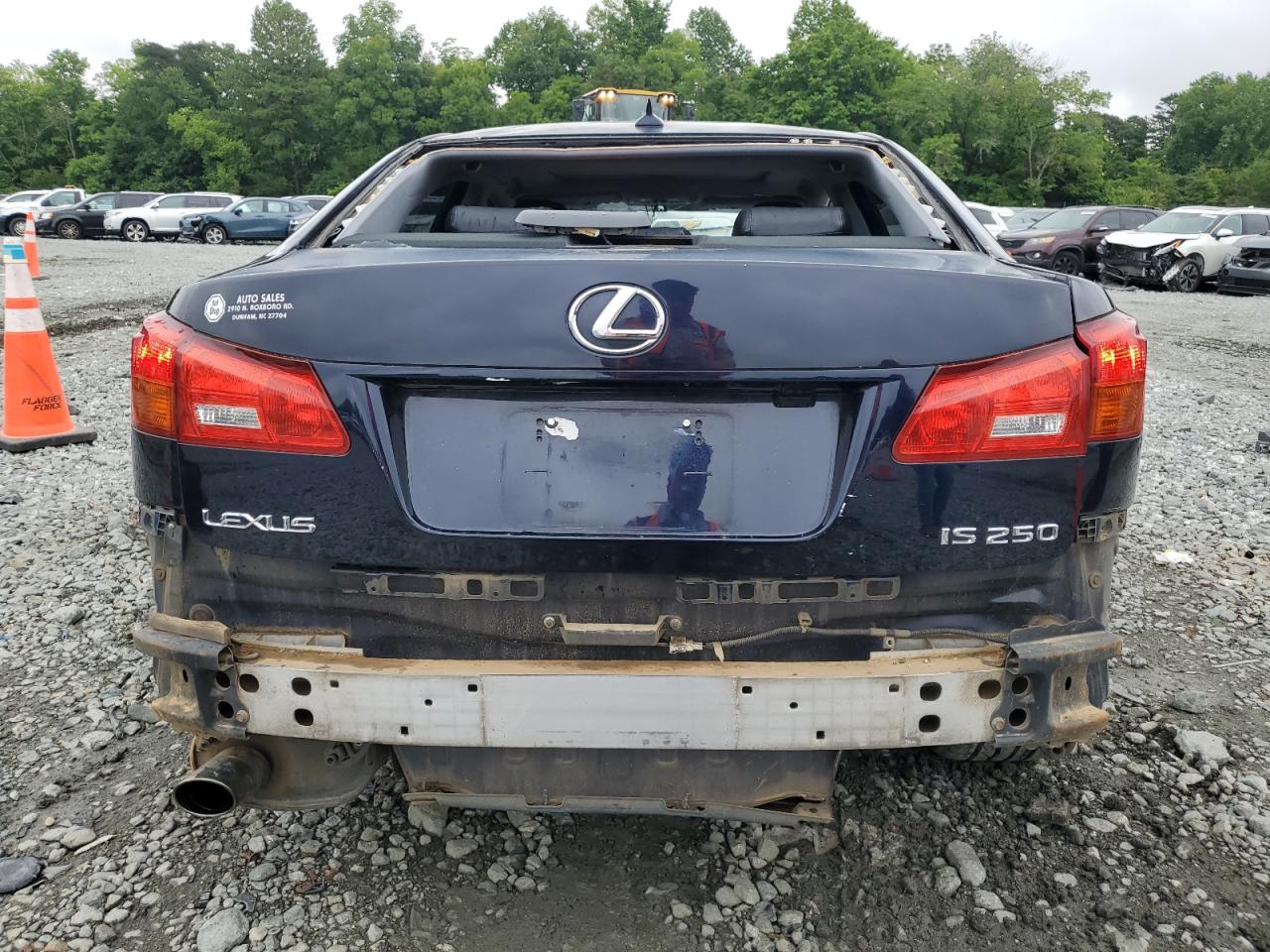 2007 Lexus Is 250 VIN: JTHBK262672029202 Lot: 61570304