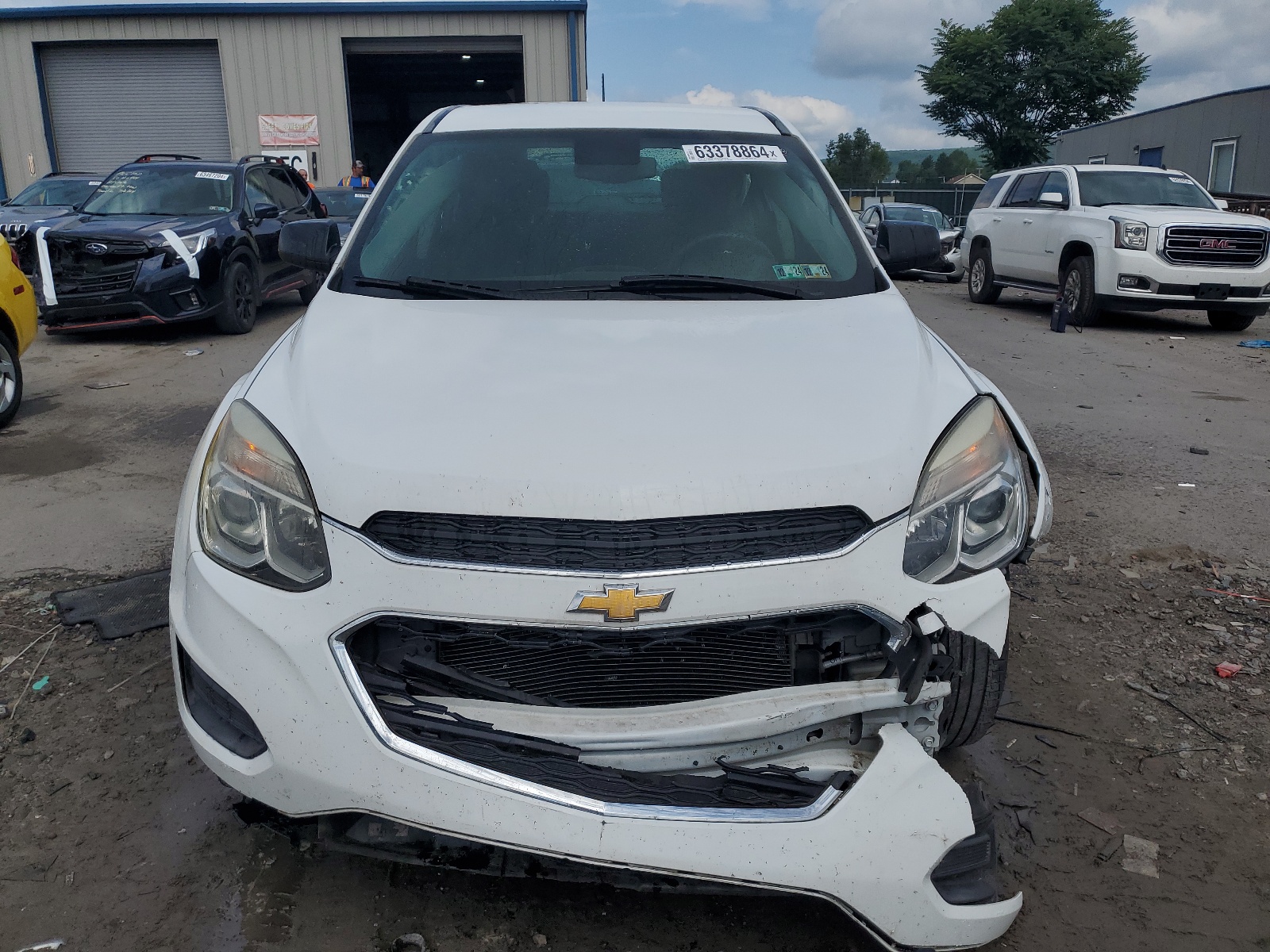 2017 Chevrolet Equinox Ls vin: 2GNALBEKXH1526497