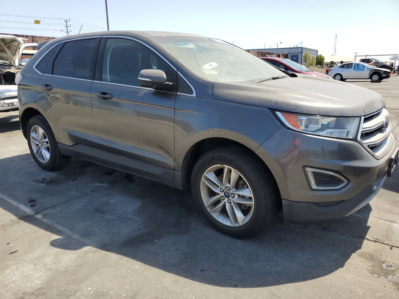 2017 Ford Edge Sel vin: 2FMPK3J85HBB04827