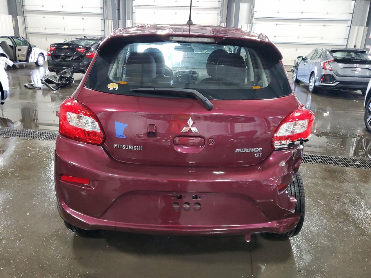 2019 Mitsubishi Mirage Le VIN: ML32A5HJ6KH008756 Lot: 64698814