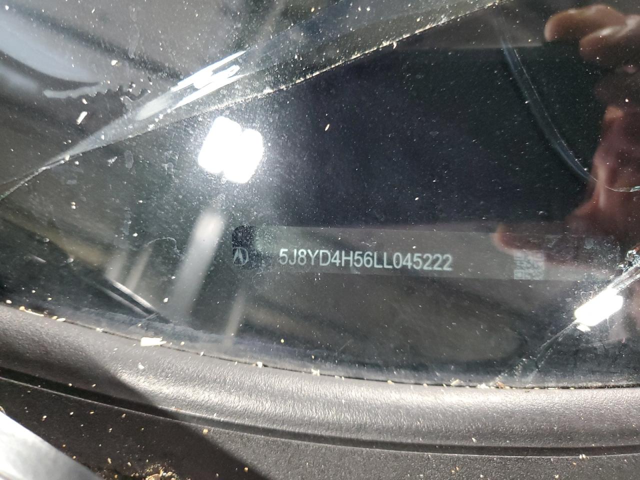 2020 Acura Mdx Technology VIN: 5J8YD4H56LL045222 Lot: 65158184