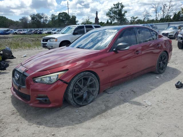 Sedans INFINITI Q50 2014 Red