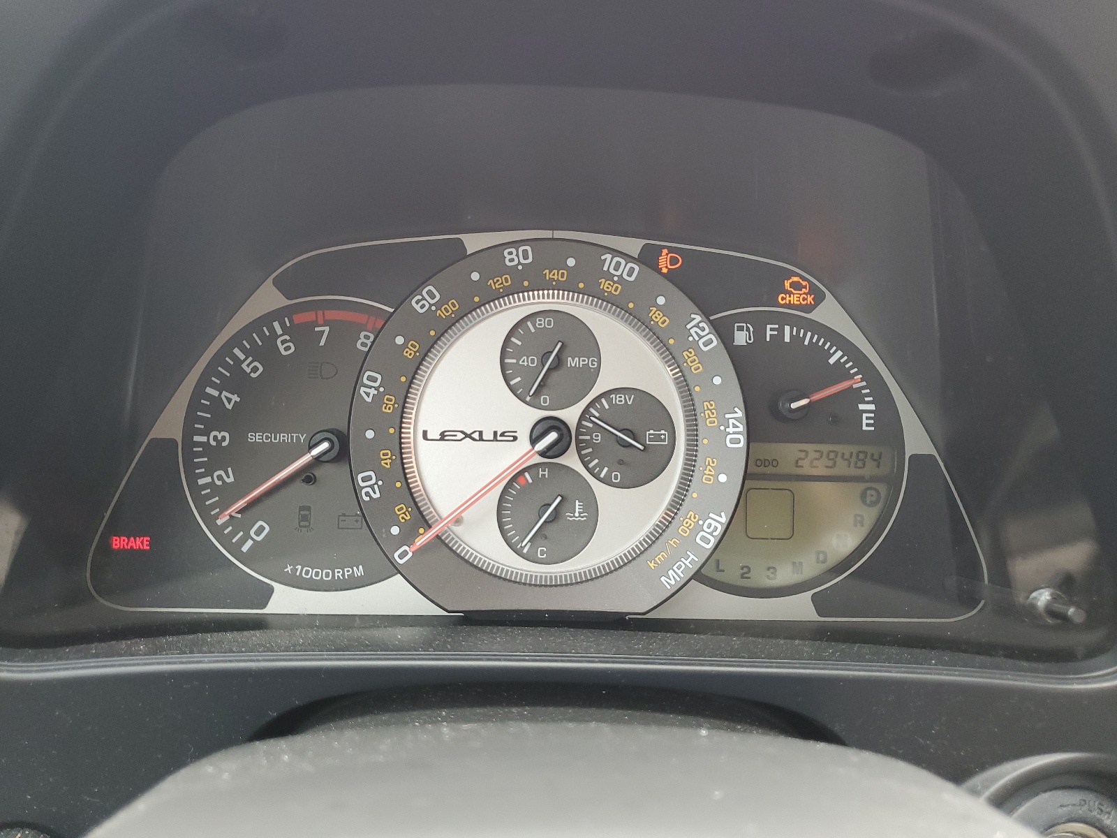 JTHBD192040085594 2004 Lexus Is 300