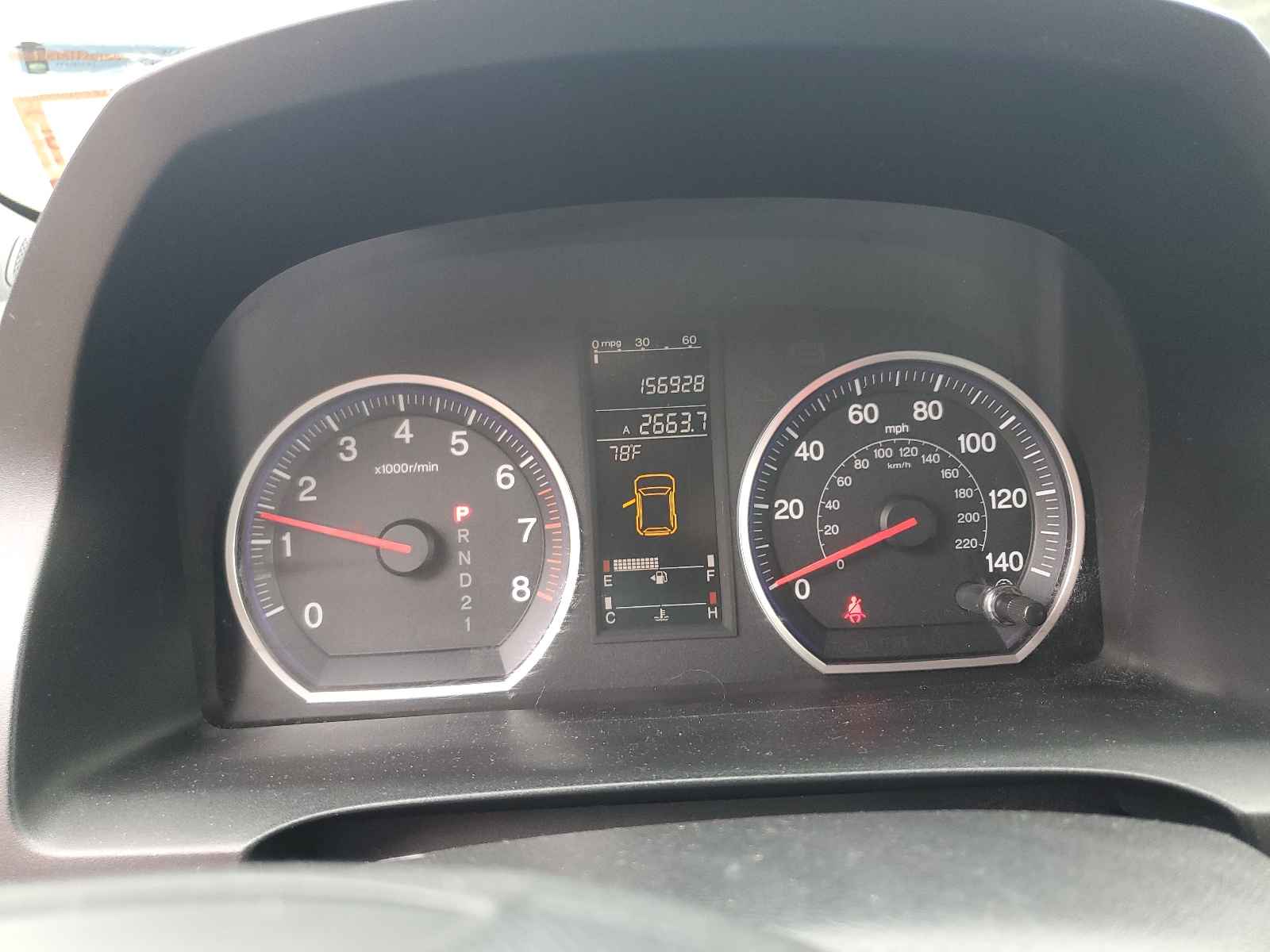 JHLRE48737C009028 2007 Honda Cr-V Exl