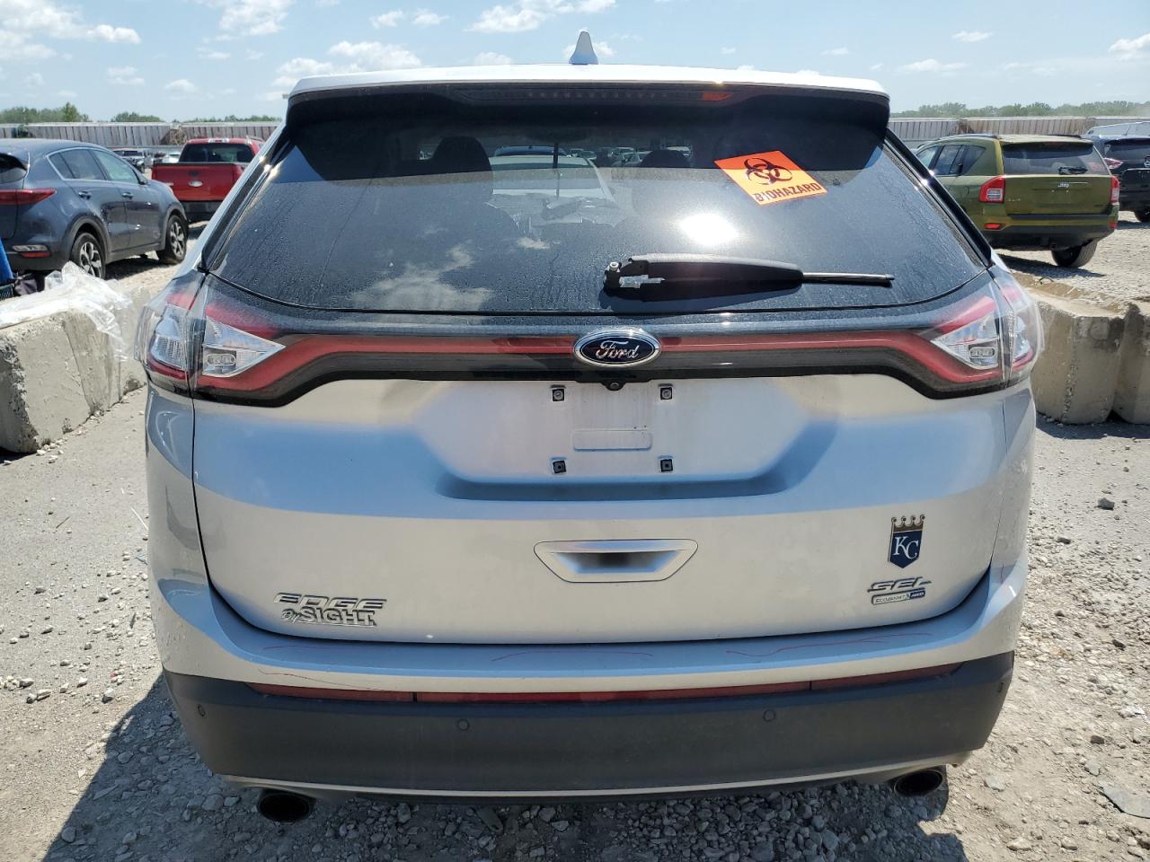 2017 Ford Edge Sel VIN: 2FMPK4J95HBC31222 Lot: 62748594