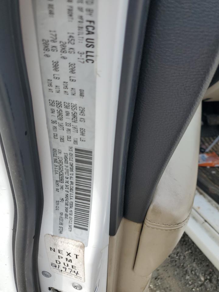 2017 Dodge Durango Gt VIN: 1C4RDHDG2HC829969 Lot: 64176914