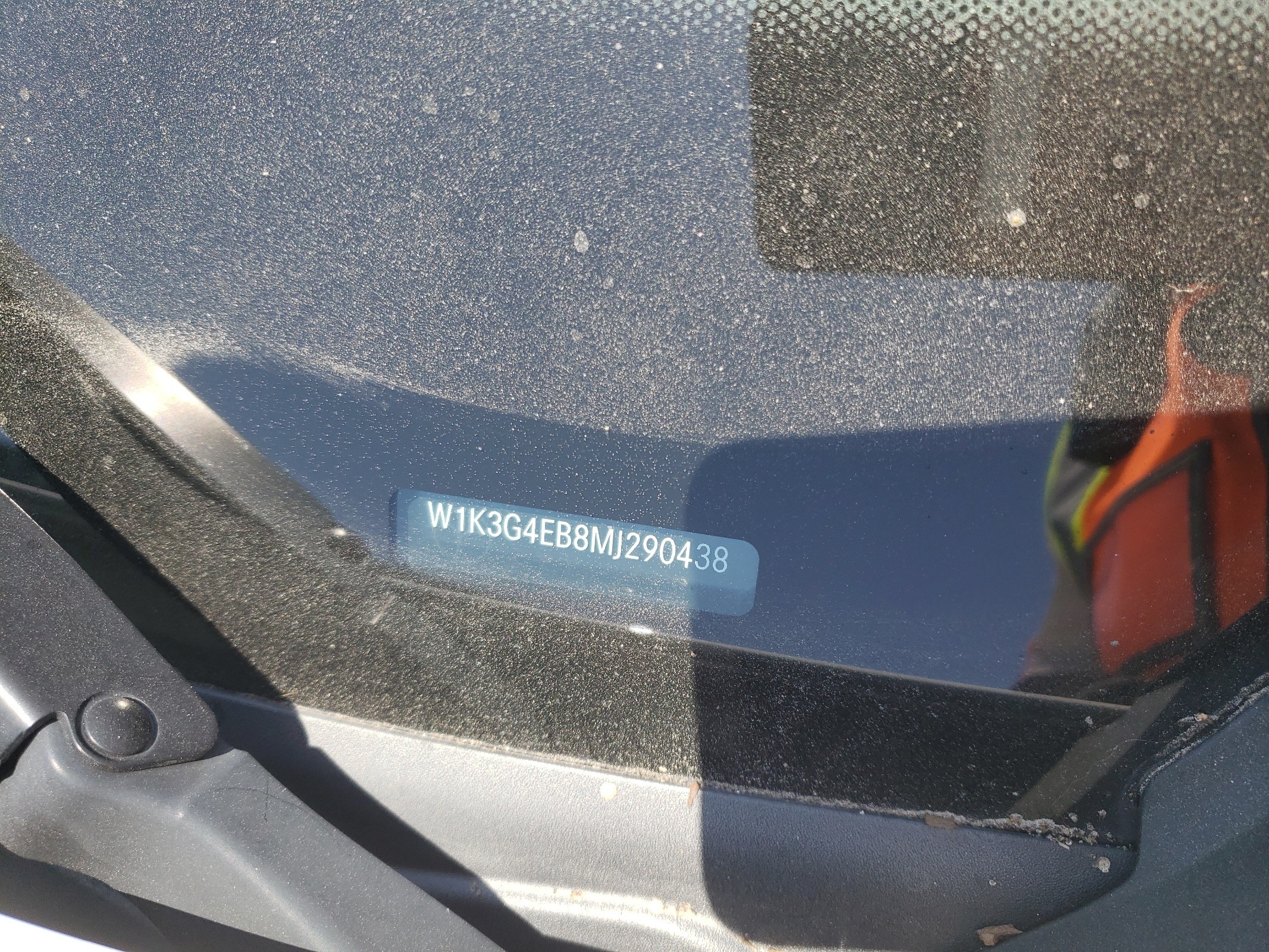 W1K3G4EB8MJ290438 2021 Mercedes-Benz A 220