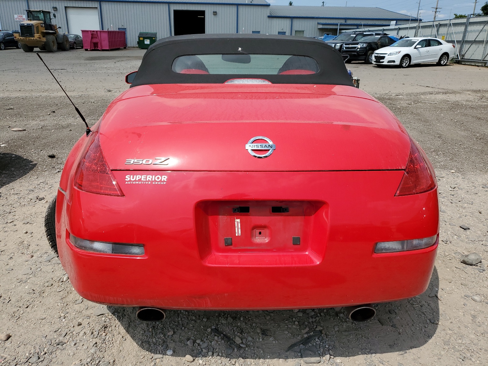 JN1BZ36A18M851053 2008 Nissan 350Z Roadster
