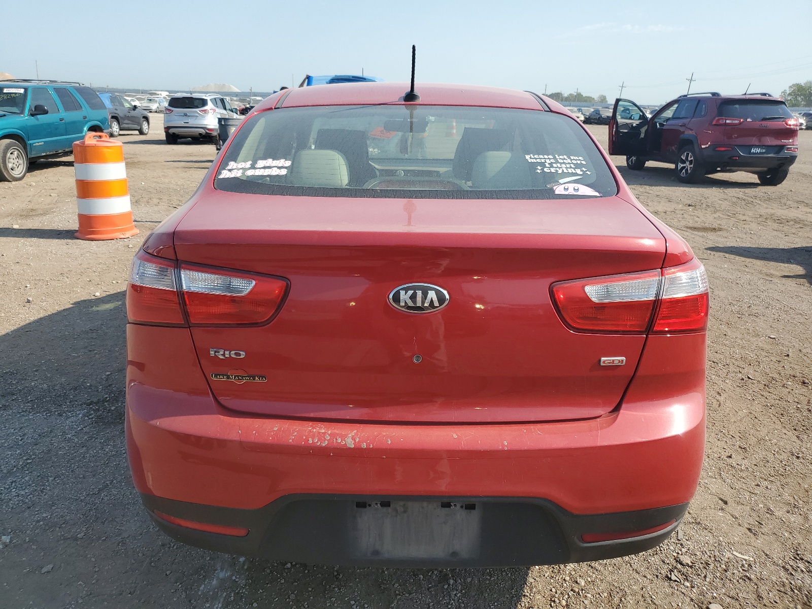 KNADM4A35D6204203 2013 Kia Rio Lx