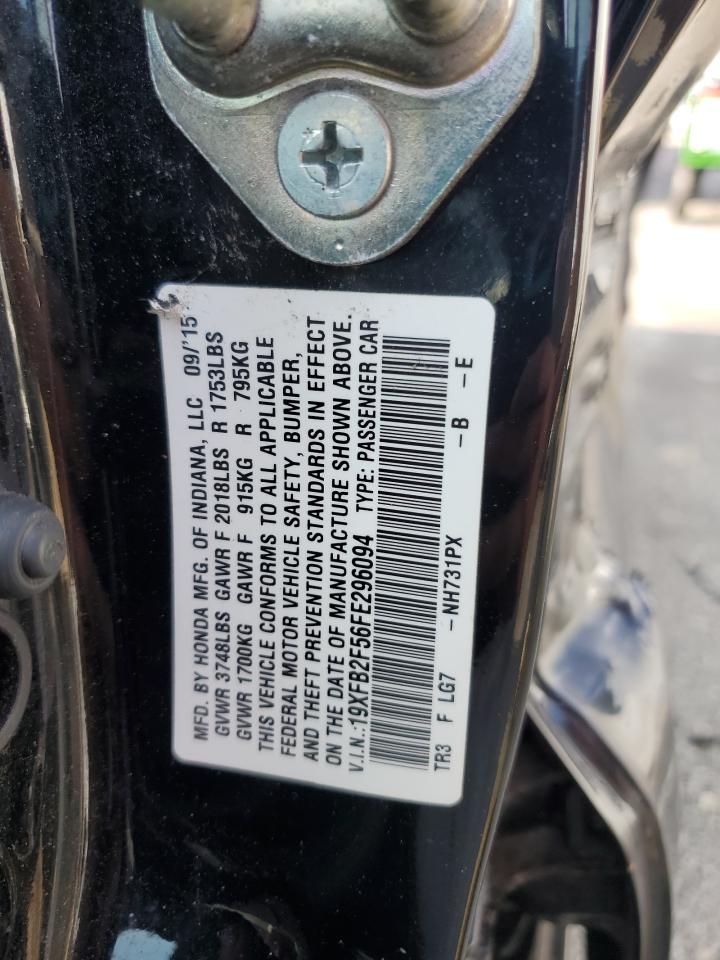 19XFB2F56FE296094 2015 Honda Civic Lx