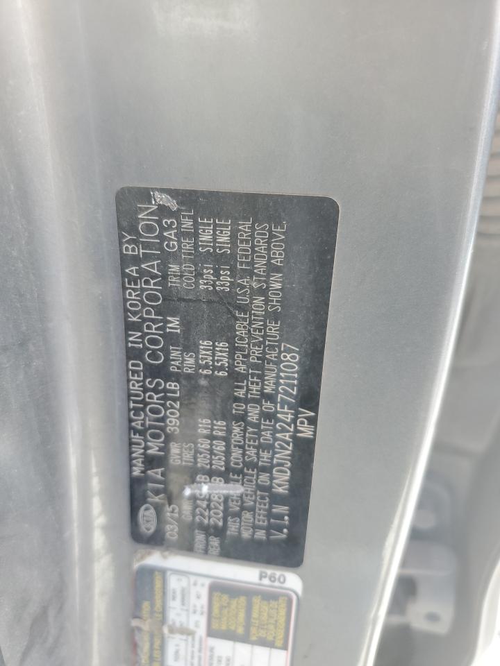 KNDJN2A24F7211087 2015 Kia Soul