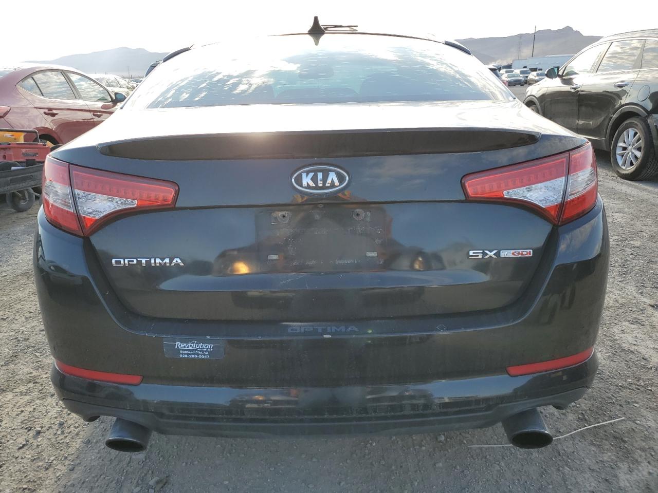 2012 Kia Optima Sx VIN: 5XXGR4A6XCG073183 Lot: 63904244