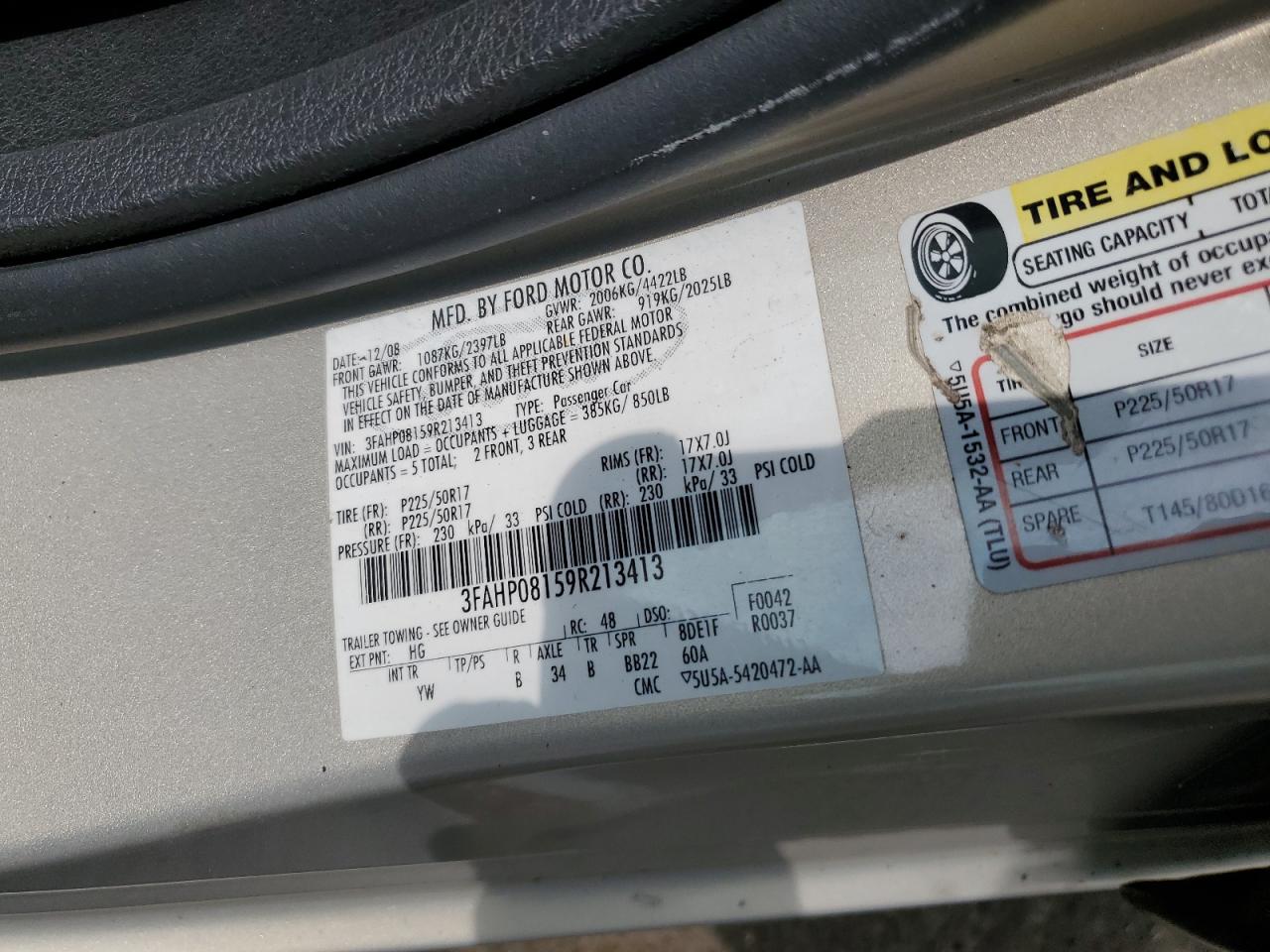 2009 Ford Fusion - Image 13