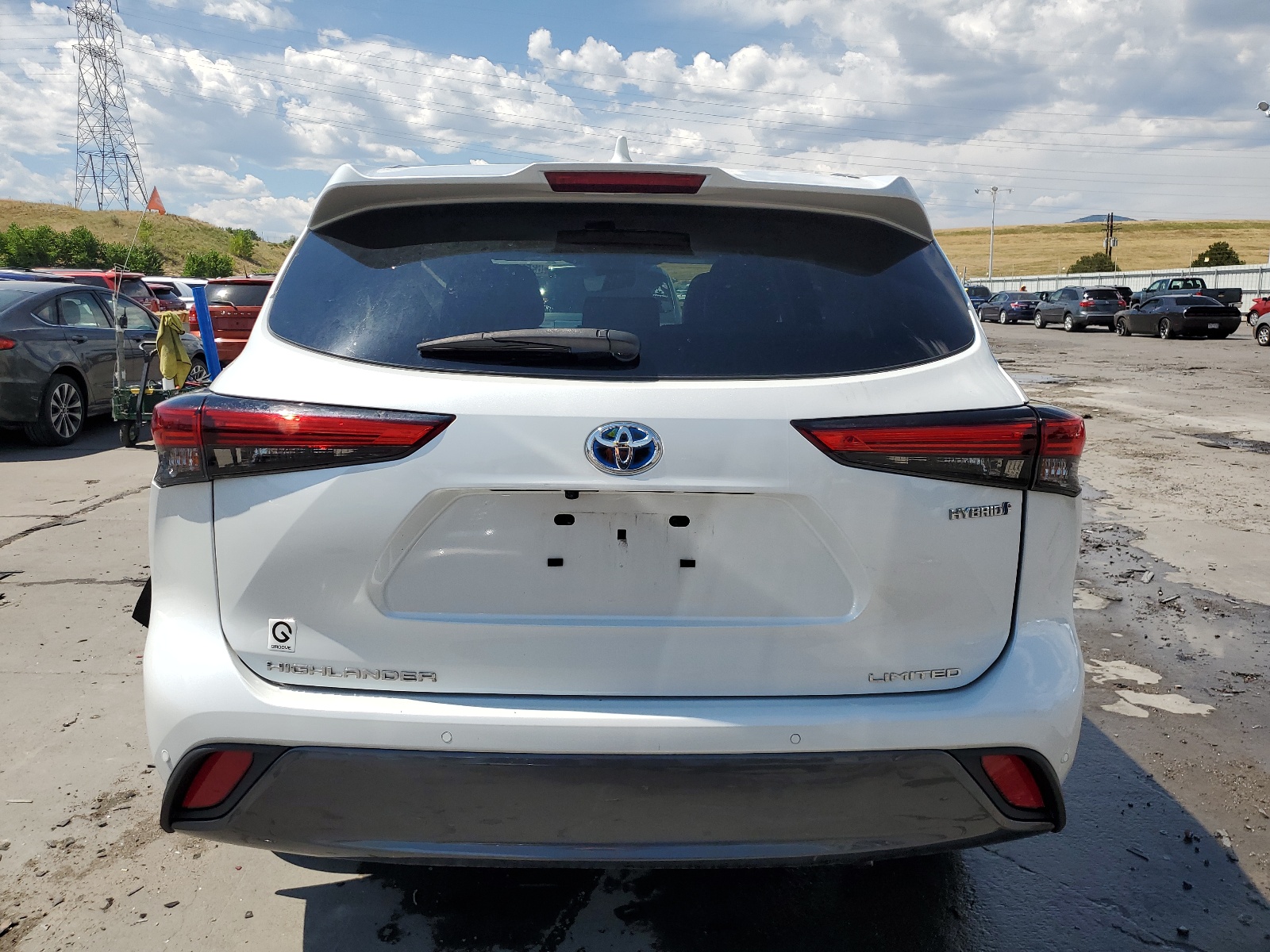 5TDXBRCH0NS546624 2022 Toyota Highlander Hybrid Limited