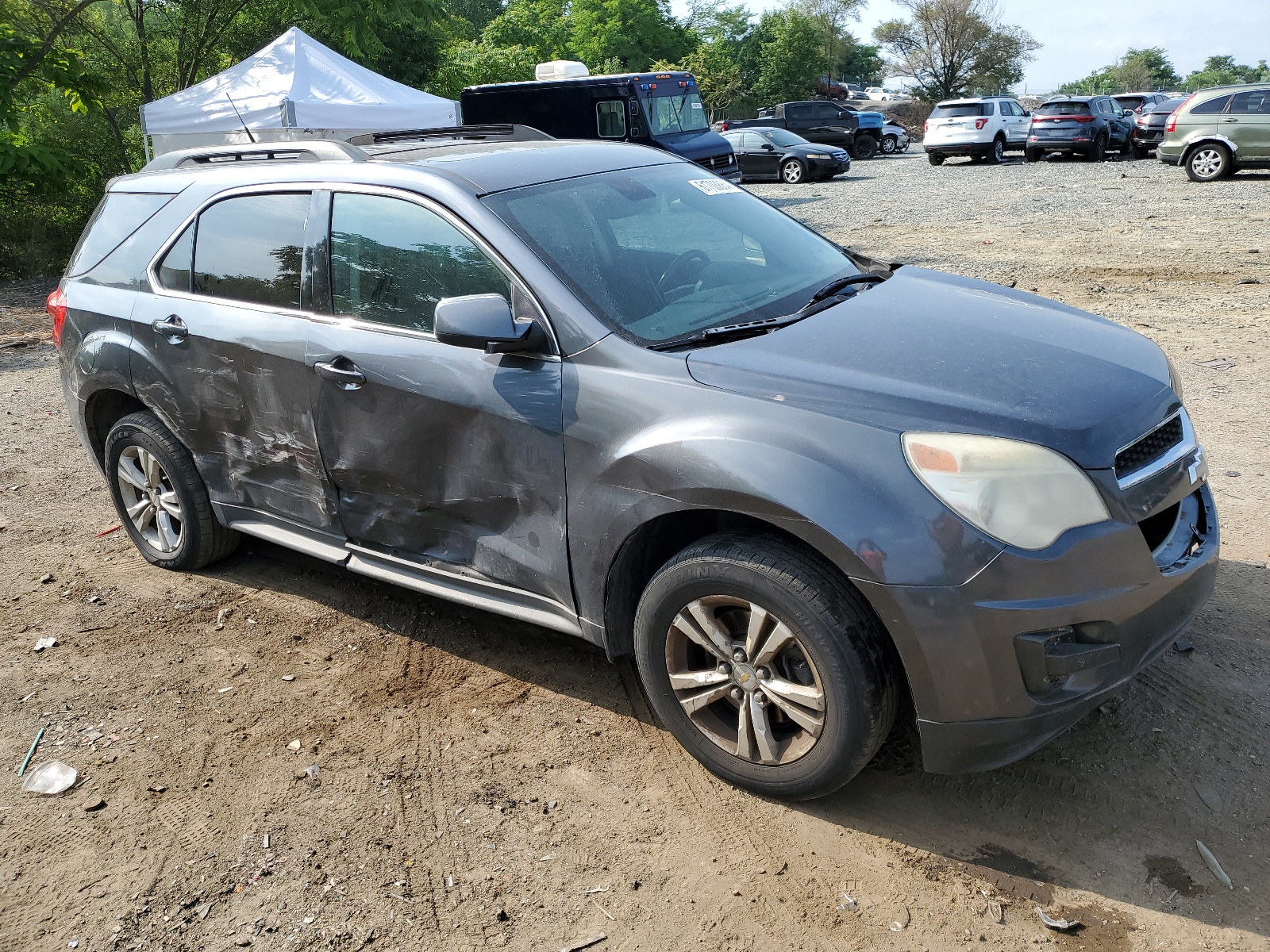 2CNALDEW9A6375888 2010 Chevrolet Equinox Lt
