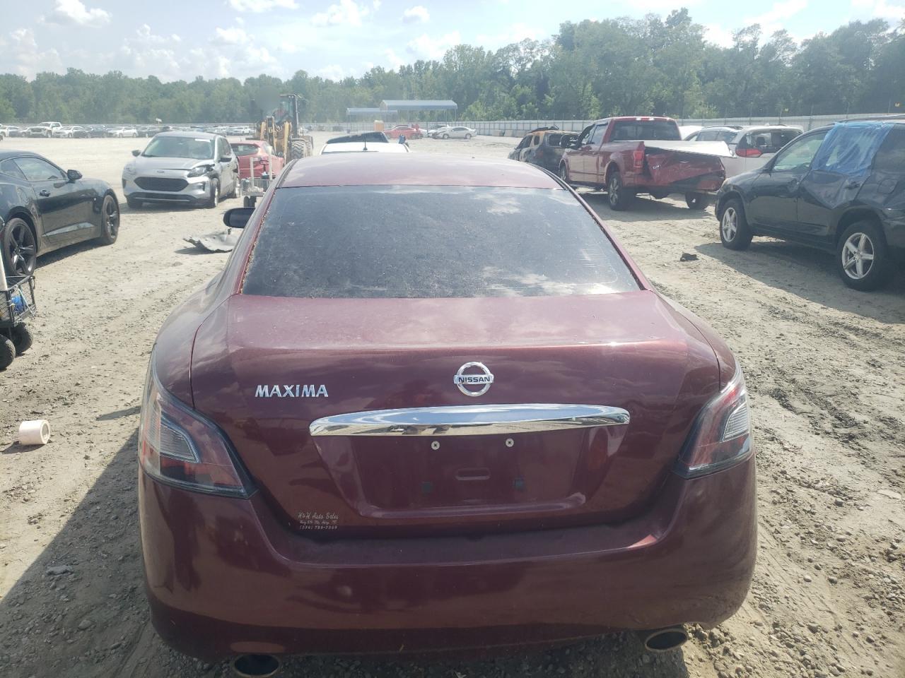 2013 Nissan Maxima S VIN: 1N4AA5APXDC822261 Lot: 61820674