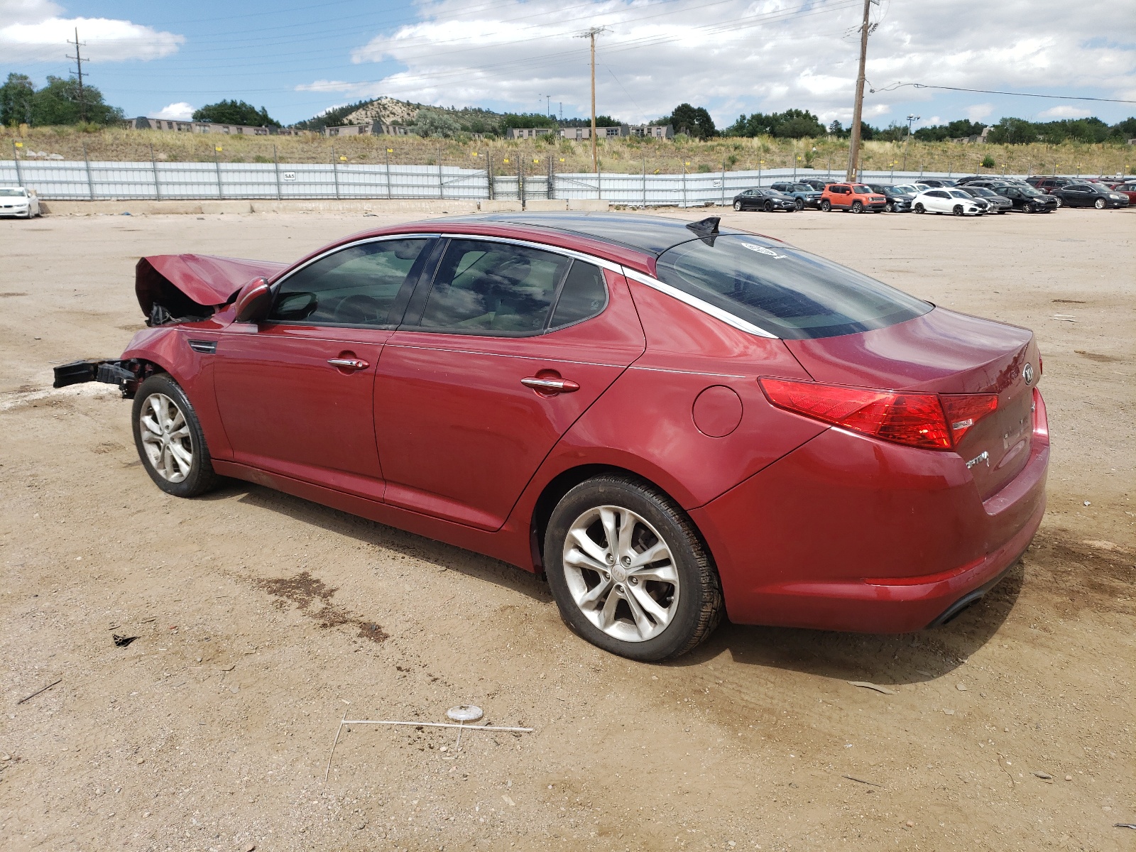 5XXGN4A78DG130597 2013 Kia Optima Ex