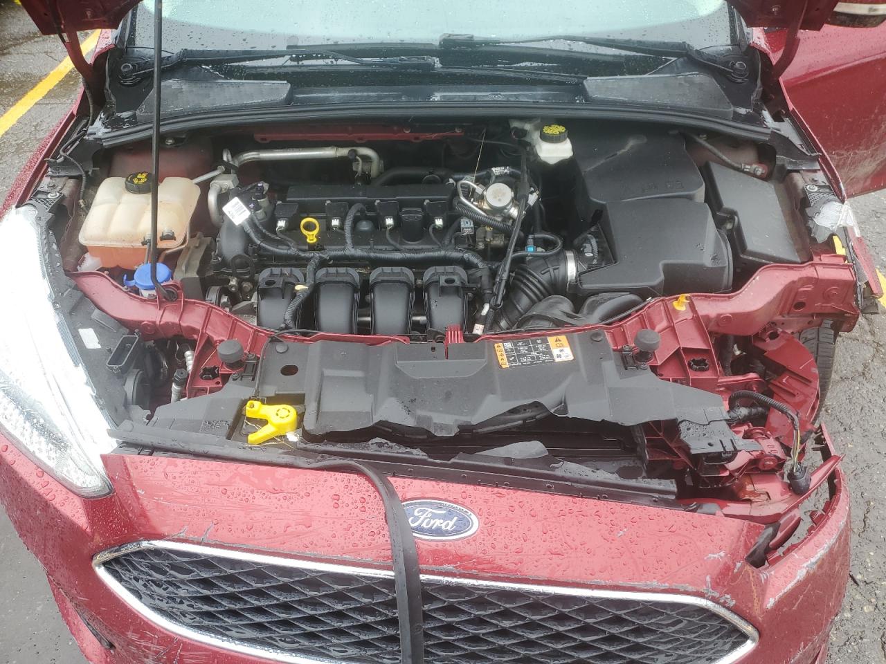 2017 Ford Focus Se VIN: 1FADP3F22HL341231 Lot: 62077094