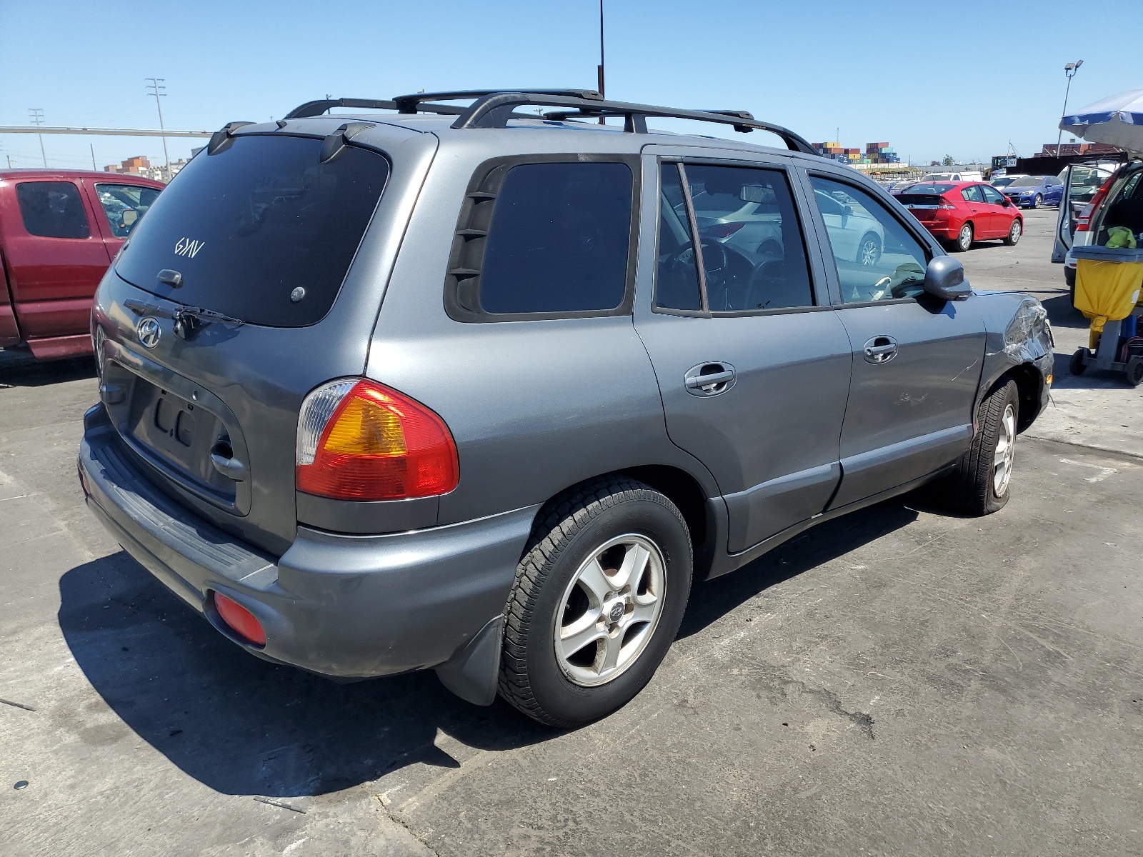 KM8SC83D51U081841 2001 Hyundai Santa Fe Gls