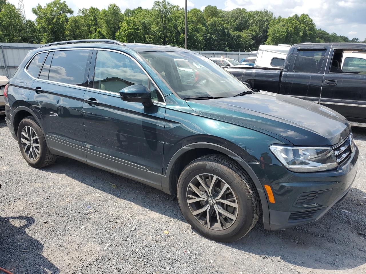 2019 Volkswagen Tiguan Se VIN: 3VV2B7AX1KM019388 Lot: 62833794