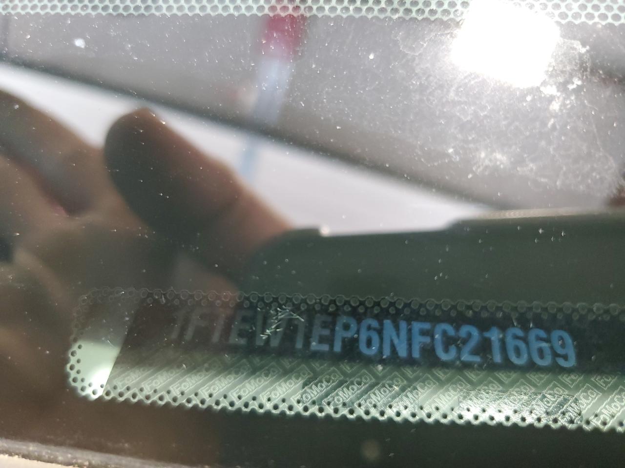 2022 Ford F150 Supercrew VIN: 1FTEW1EP6NFC21669 Lot: 63224124