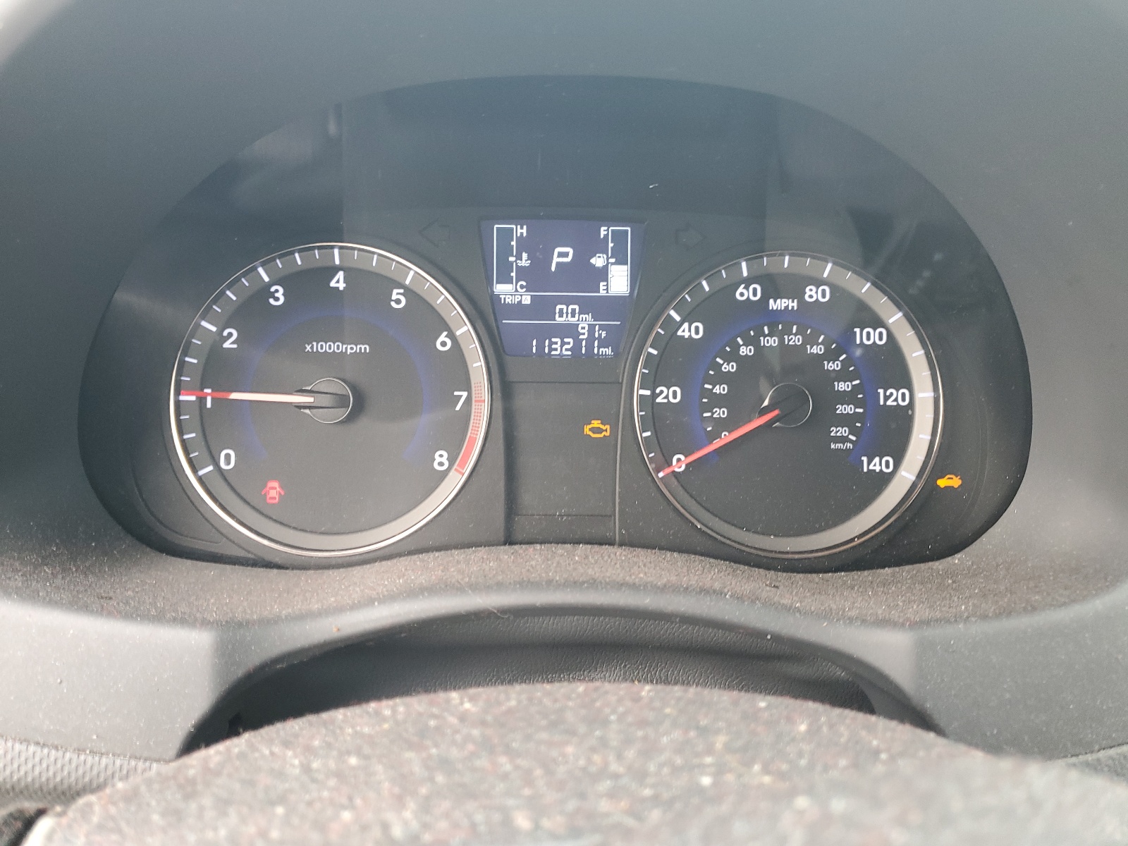 KMHCT4AE7FU861744 2015 Hyundai Accent Gls