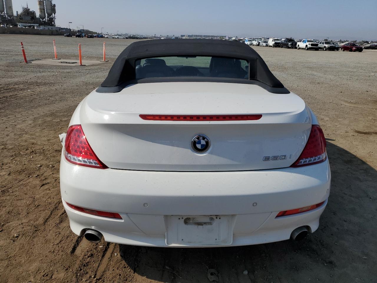 2008 BMW 650 I VIN: WBAEB535X8CX63042 Lot: 65021944