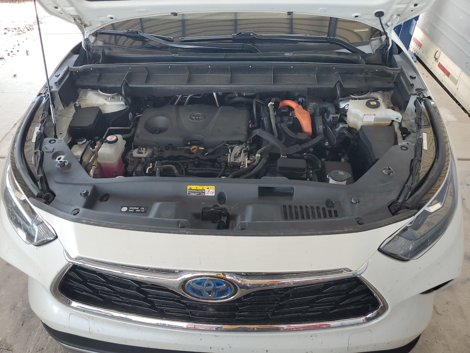 5TDEBRCH5MS018373 2021 Toyota Highlander Hybrid Platinum