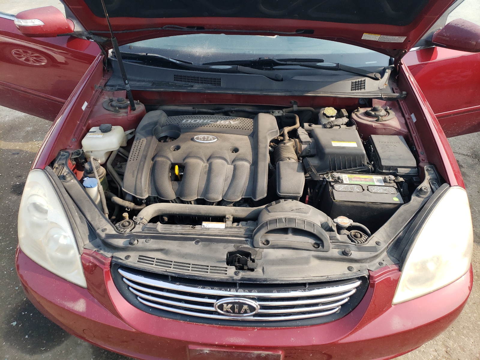 KNAGE123975136070 2007 Kia Optima Lx