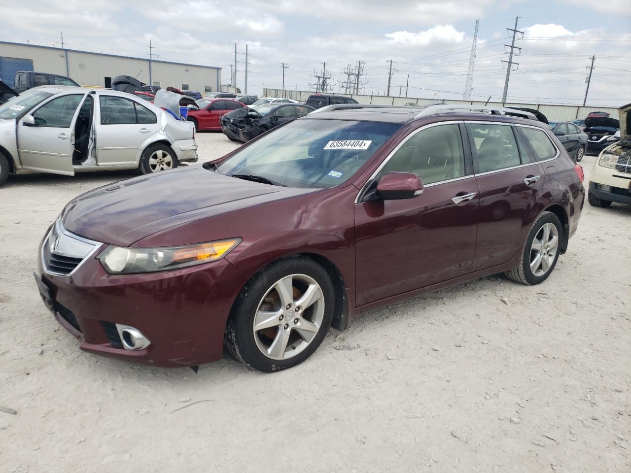 2012 Acura Tsx VIN: JH4CW2H59CC004802 Lot: 63584404