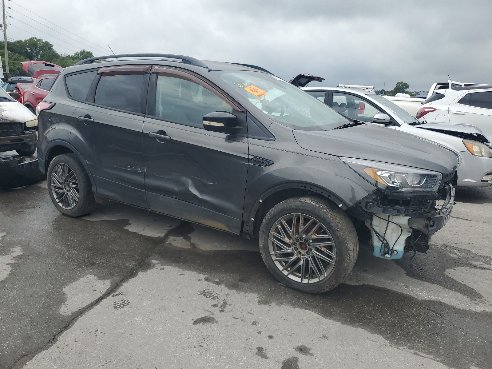 2017 Ford Escape Titanium vin: 1FMCU0J99HUA09939