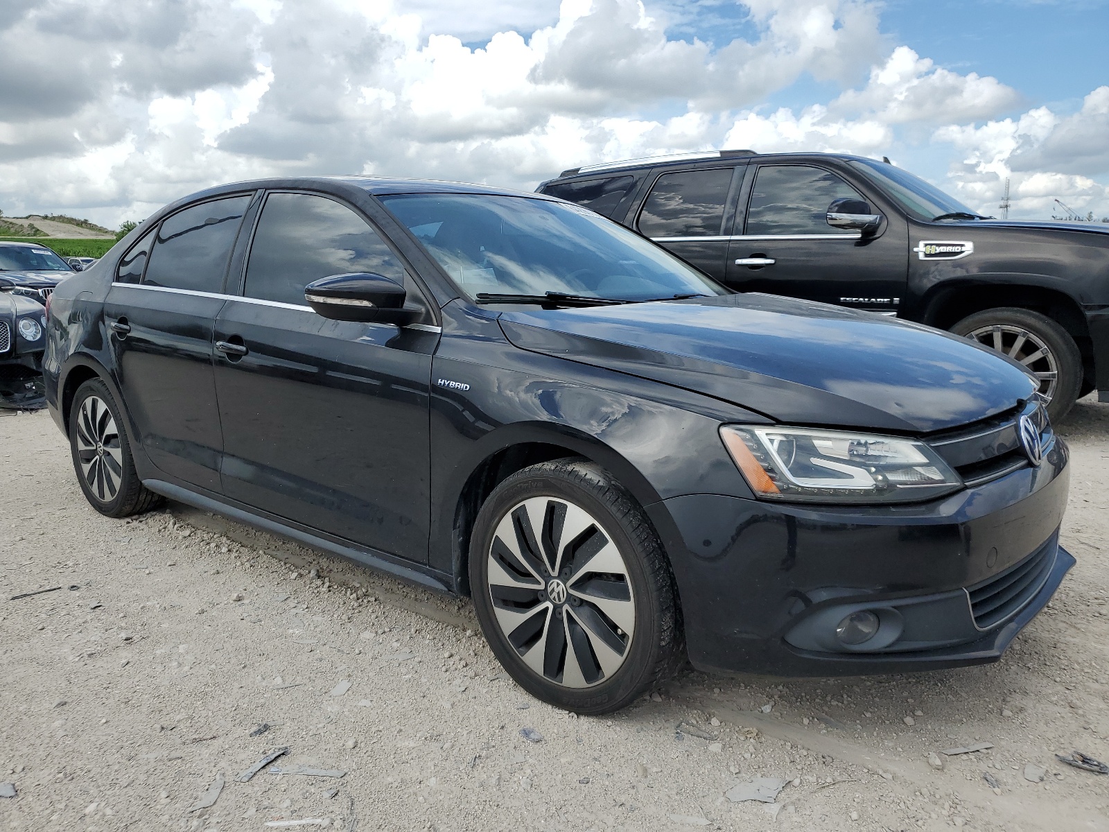 2014 Volkswagen Jetta Hybrid vin: 3VW637AJ7EM215877