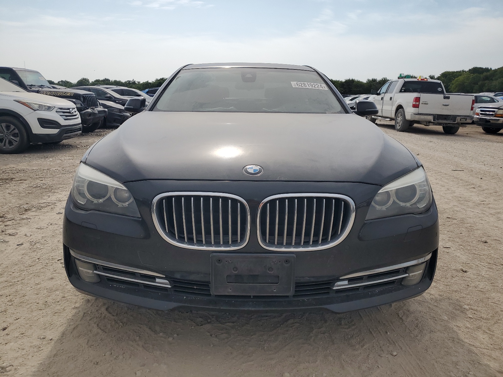 2013 BMW 740 I vin: WBAYA6C51DC995075