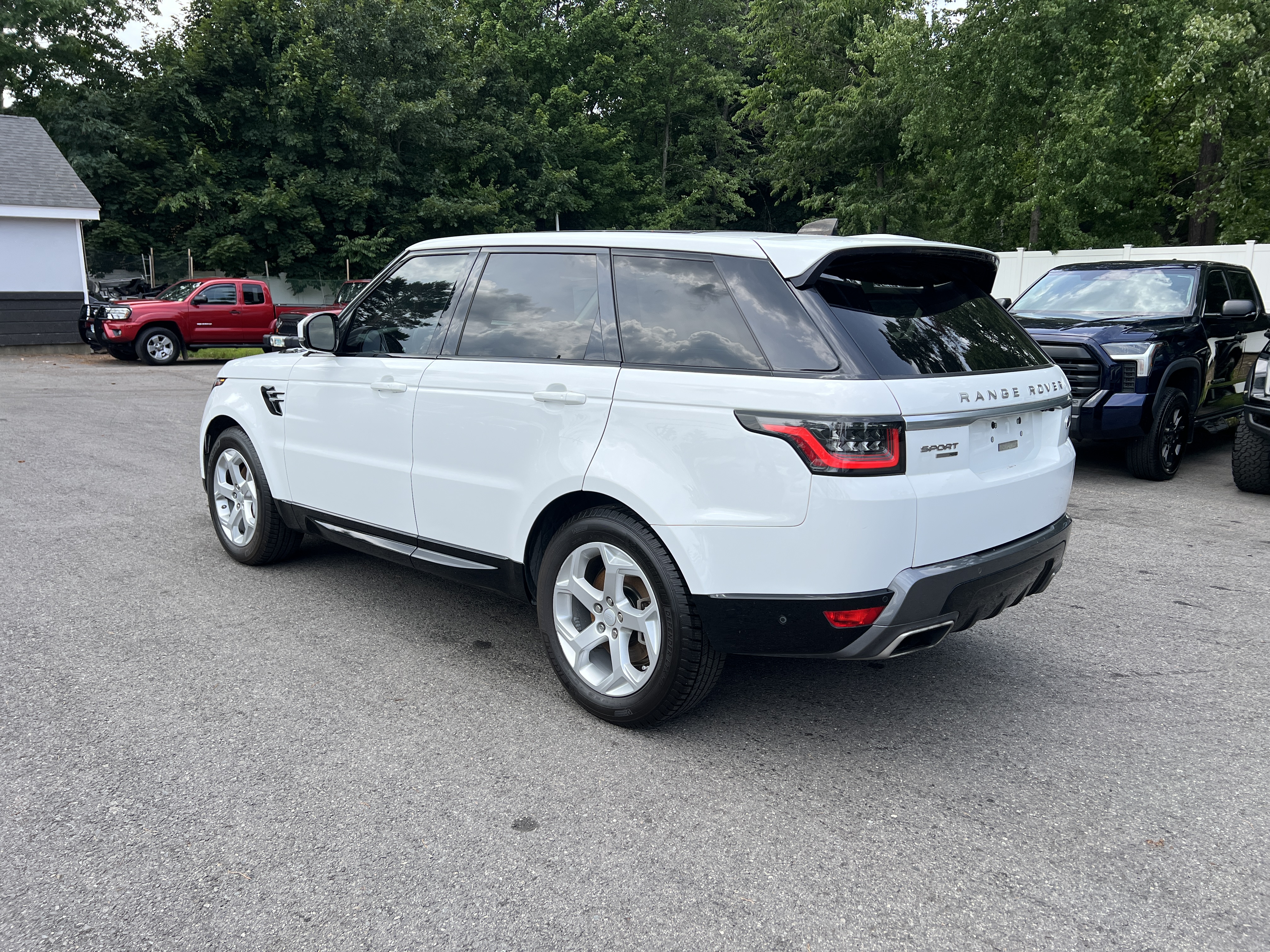 2020 Land Rover Range Rover Sport Hse vin: SALWR2SU2LA733217