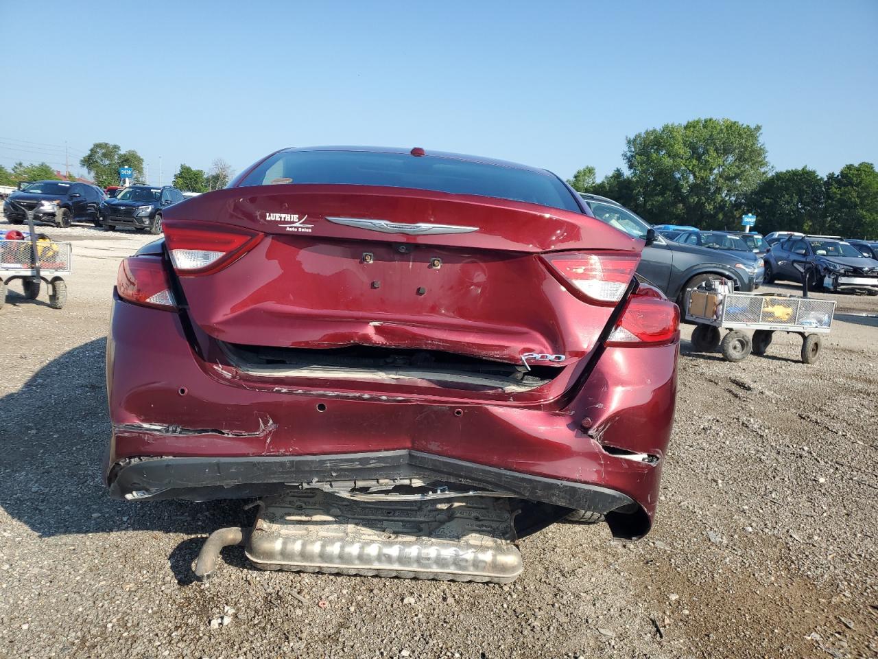 2015 Chrysler 200 Limited VIN: 1C3CCCAB1FN540026 Lot: 62061114