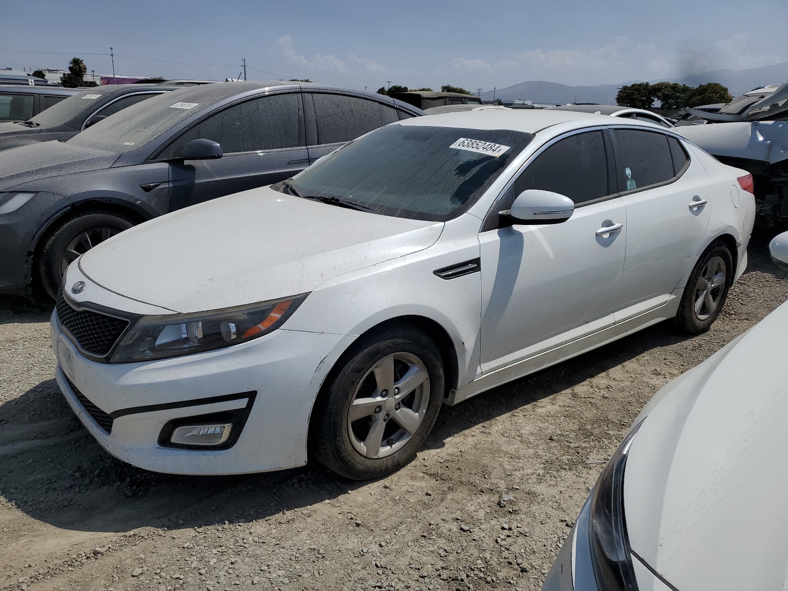 2014 Kia Optima Lx vin: 5XXGM4A72EG285134