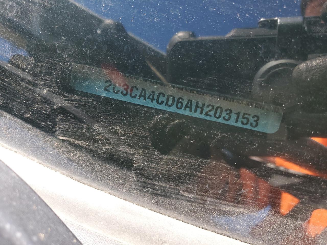 2010 Chrysler 300 Touring VIN: 2C3CA4CD6AH203153 Lot: 63148194