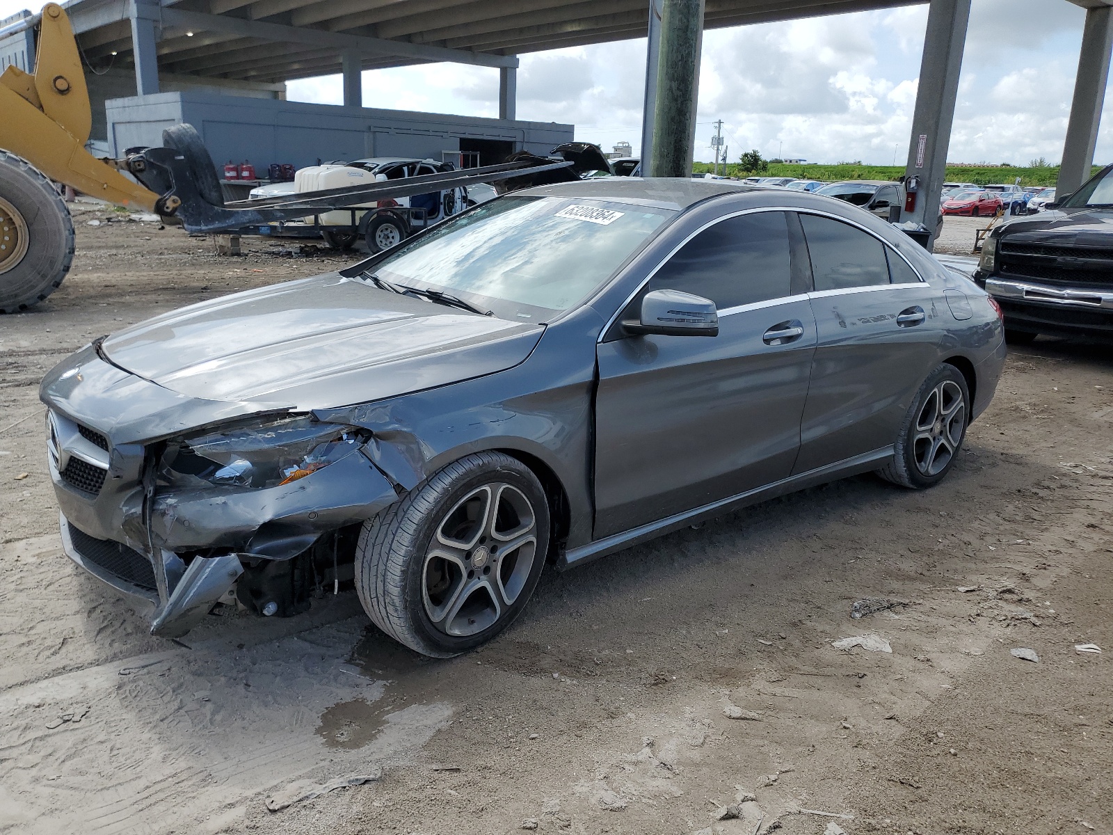 WDDSJ4EBXEN053862 2014 Mercedes-Benz Cla 250