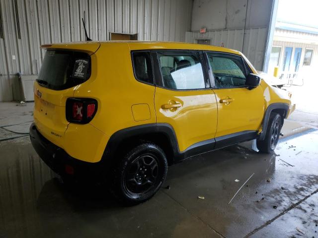  JEEP RENEGADE 2016 Желтый