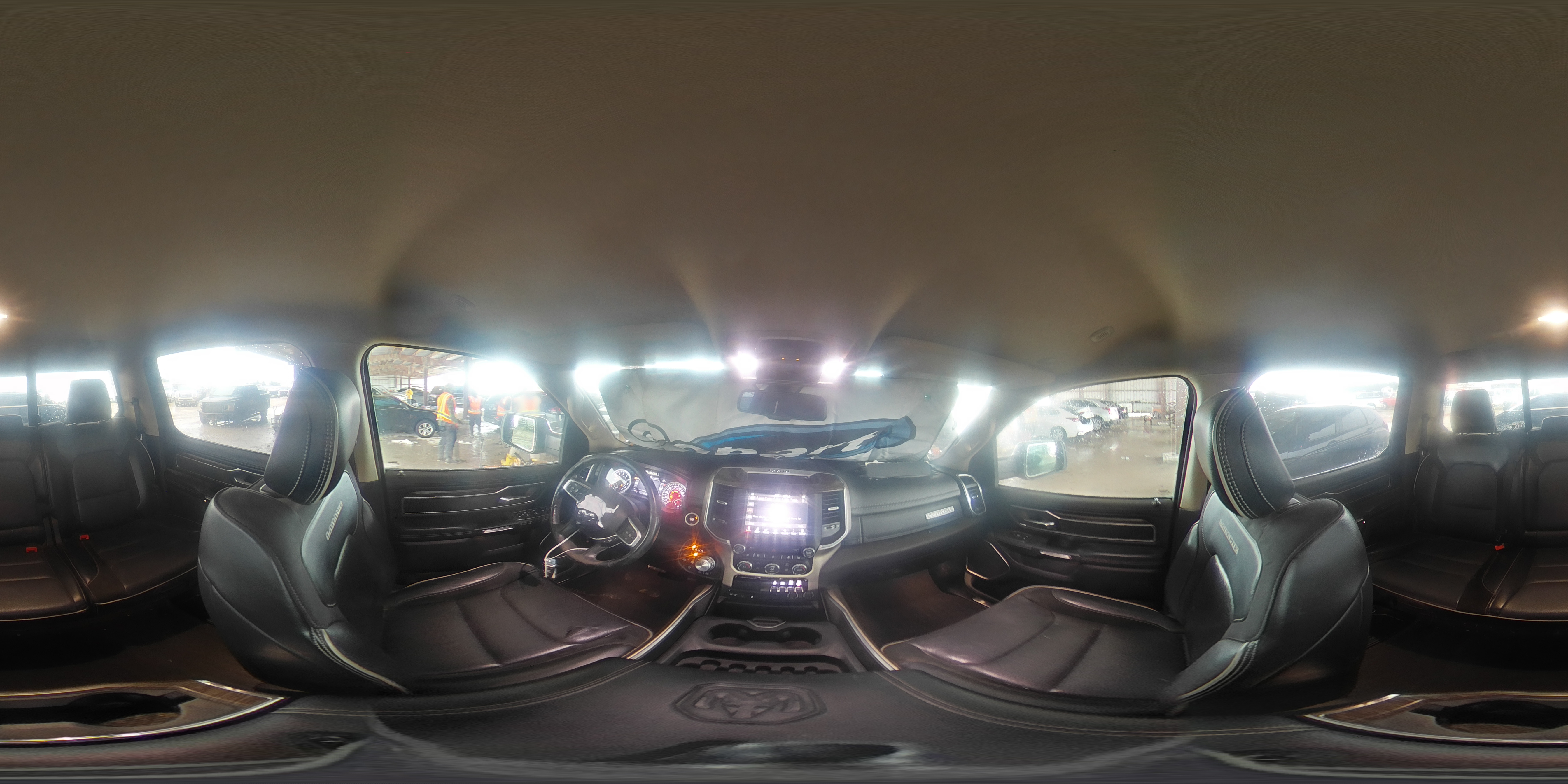 2019 Ram 1500 Laramie VIN: 1C6SRFJT4KN597676 Lot: 64208344