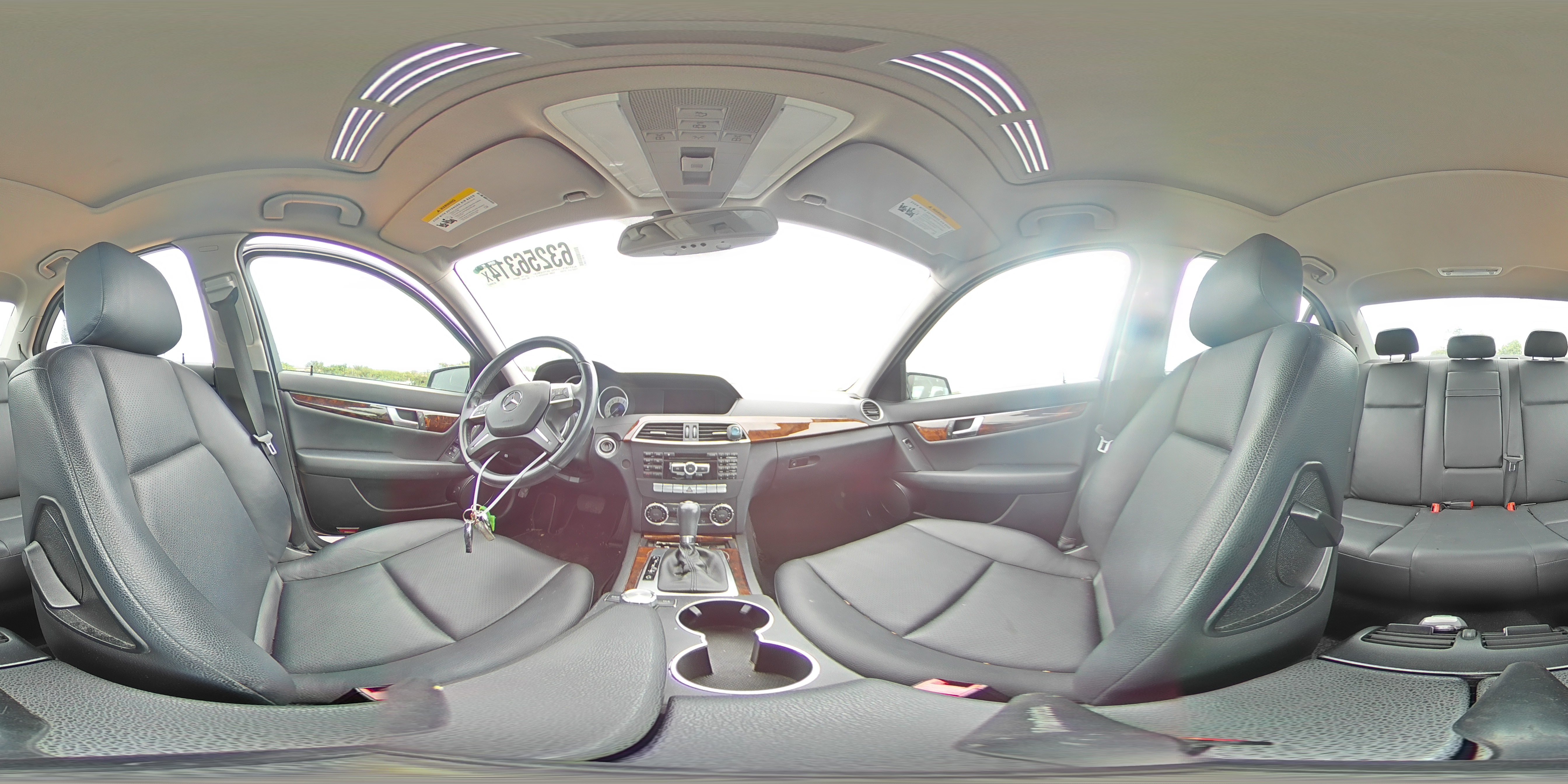 2012 Mercedes-Benz C 250 VIN: WDDGF4HB9CR230698 Lot: 63256314