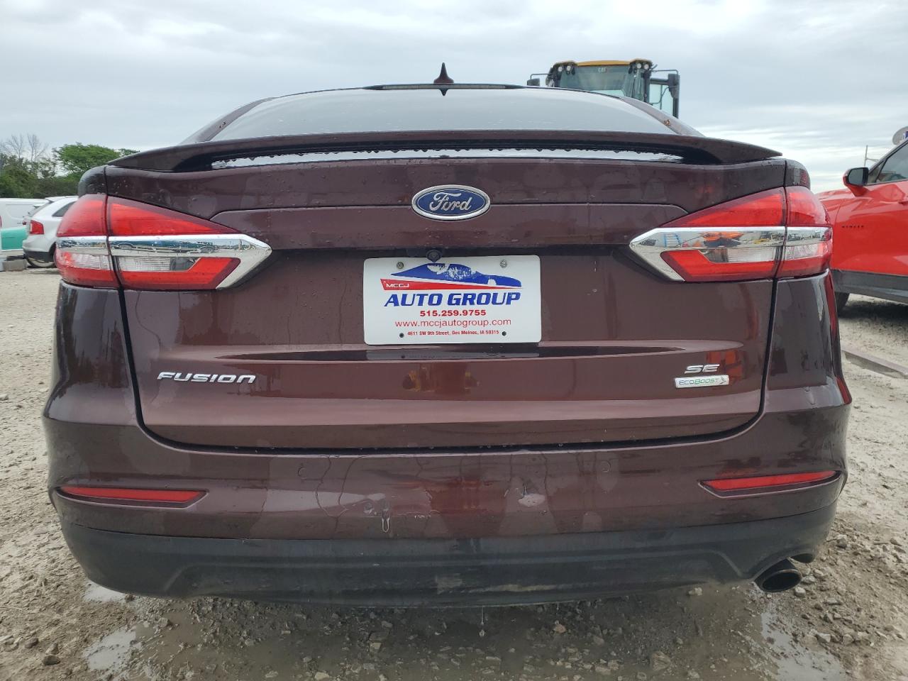 2019 Ford Fusion Se VIN: 3FA6P0HD3KR172903 Lot: 61056434