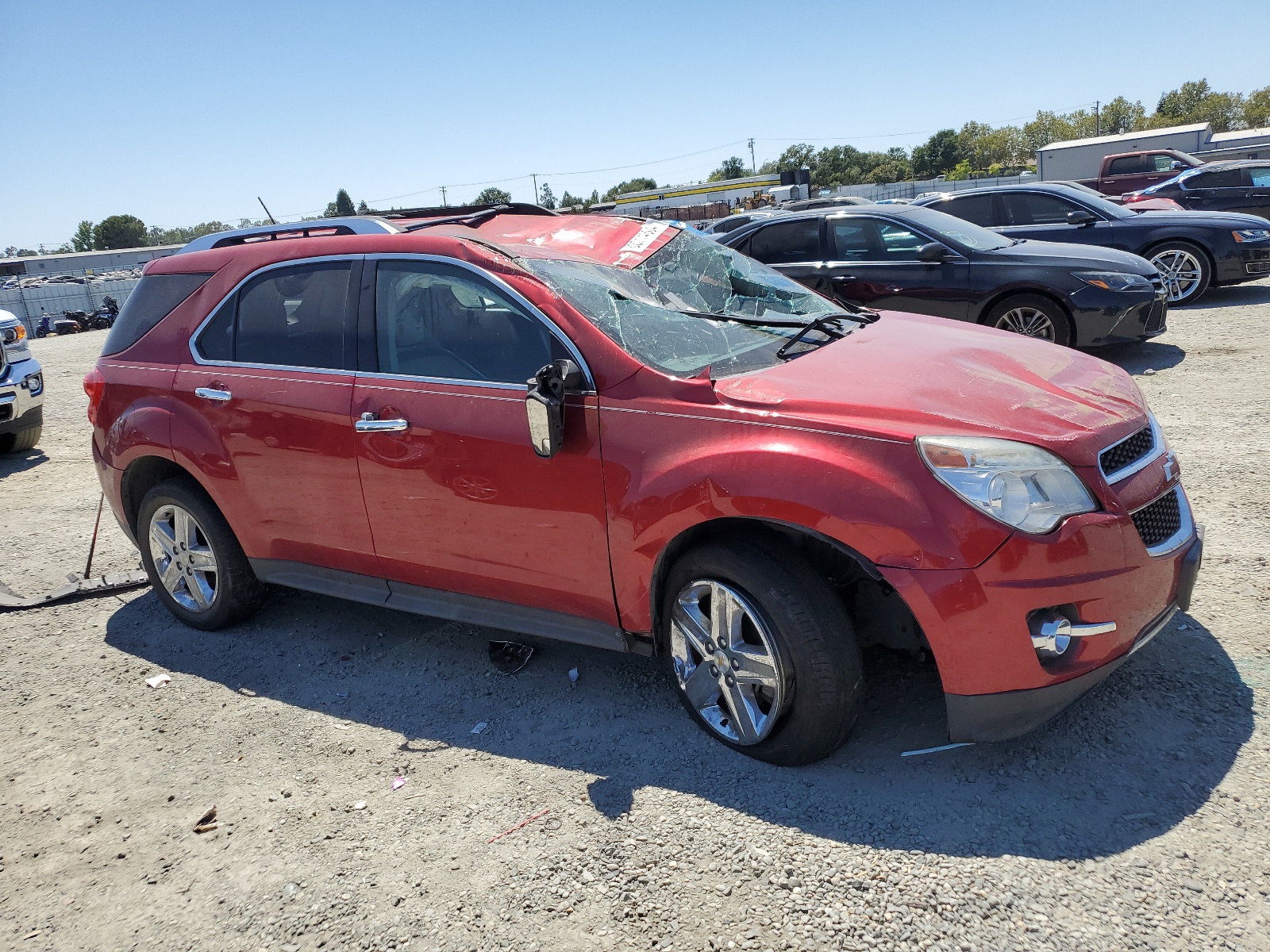 2014 Chevrolet Equinox Ltz vin: 1GNALDEK2EZ116503