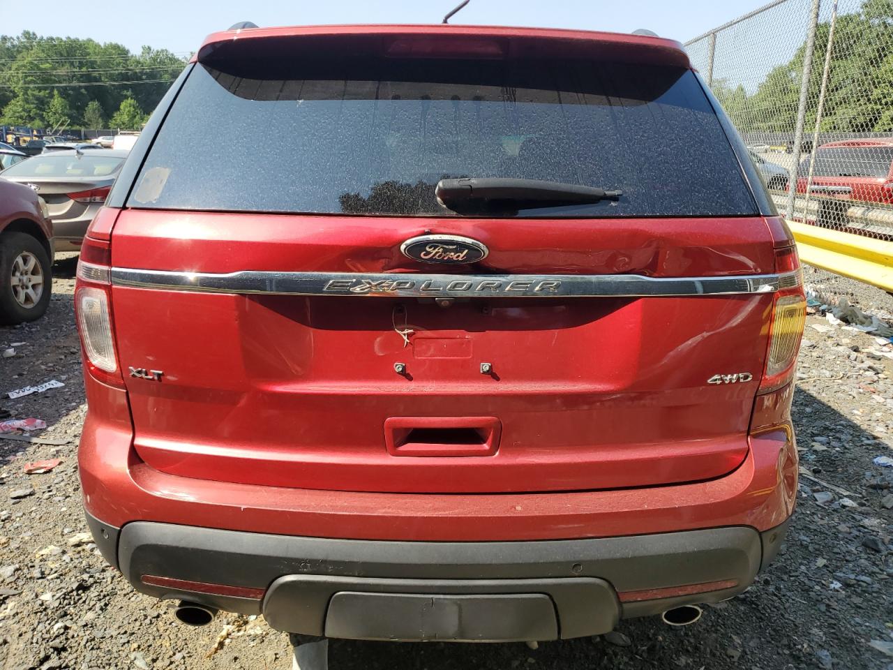 2012 Ford Explorer Xlt VIN: 1FMHK8D82CGA89198 Lot: 65593494