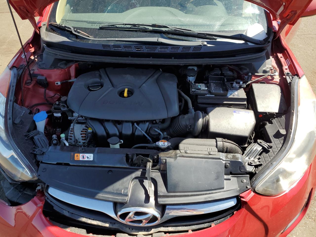 2013 Hyundai Elantra Gls VIN: KMHDH4AE1DU973006 Lot: 62129884