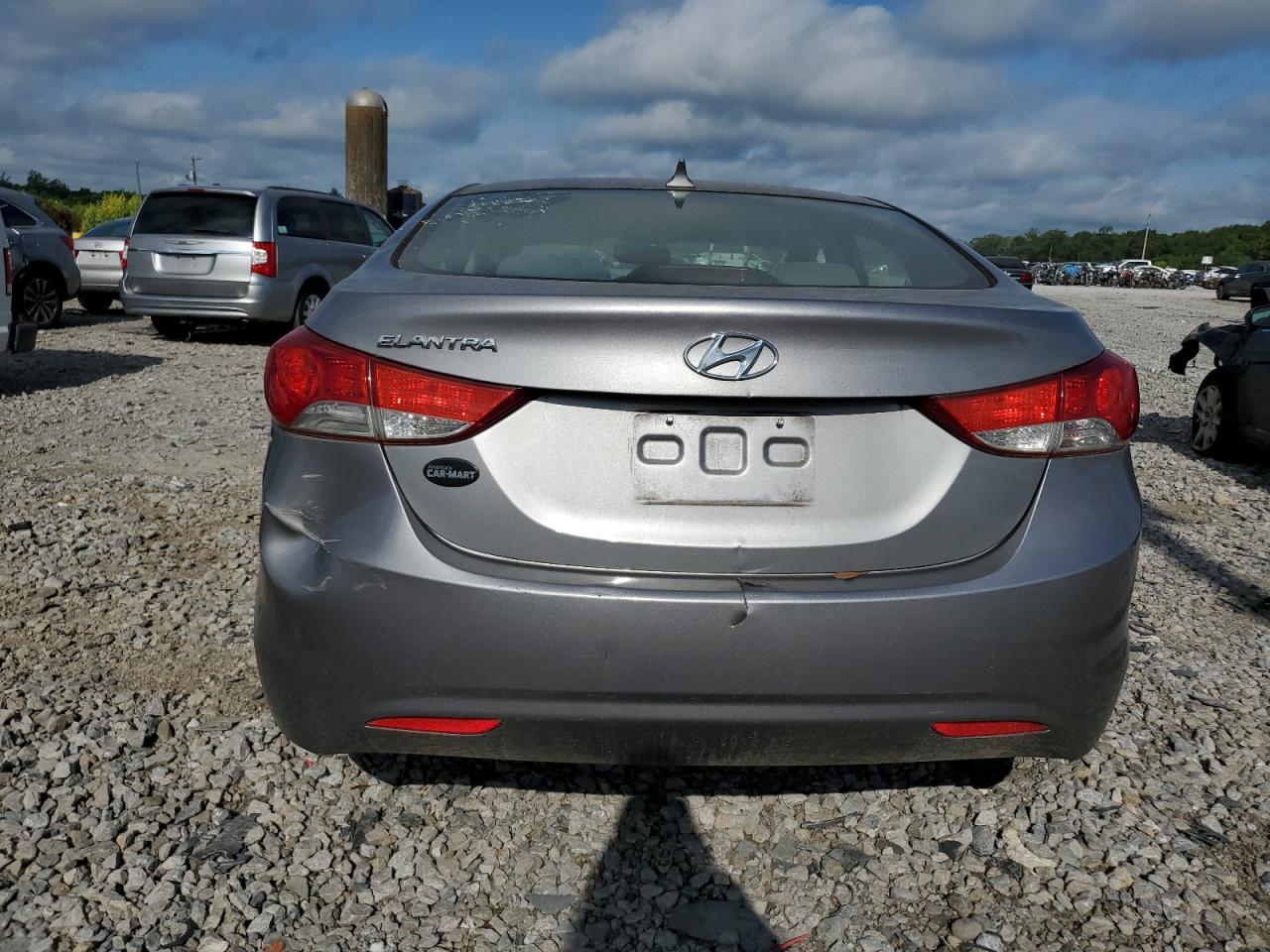 2012 Hyundai Elantra Gls VIN: KMHDH4AE9CU266086 Lot: 61402984